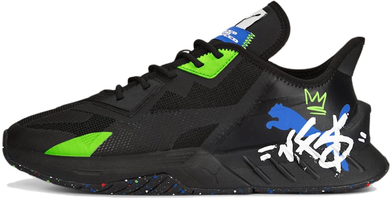 Puma NFS x Maco SL ''Schwarz Grün Blau'' 307688-01 Buy Puma NFS x Maco SL ''Schwarz Grün Blau'' 307688-01