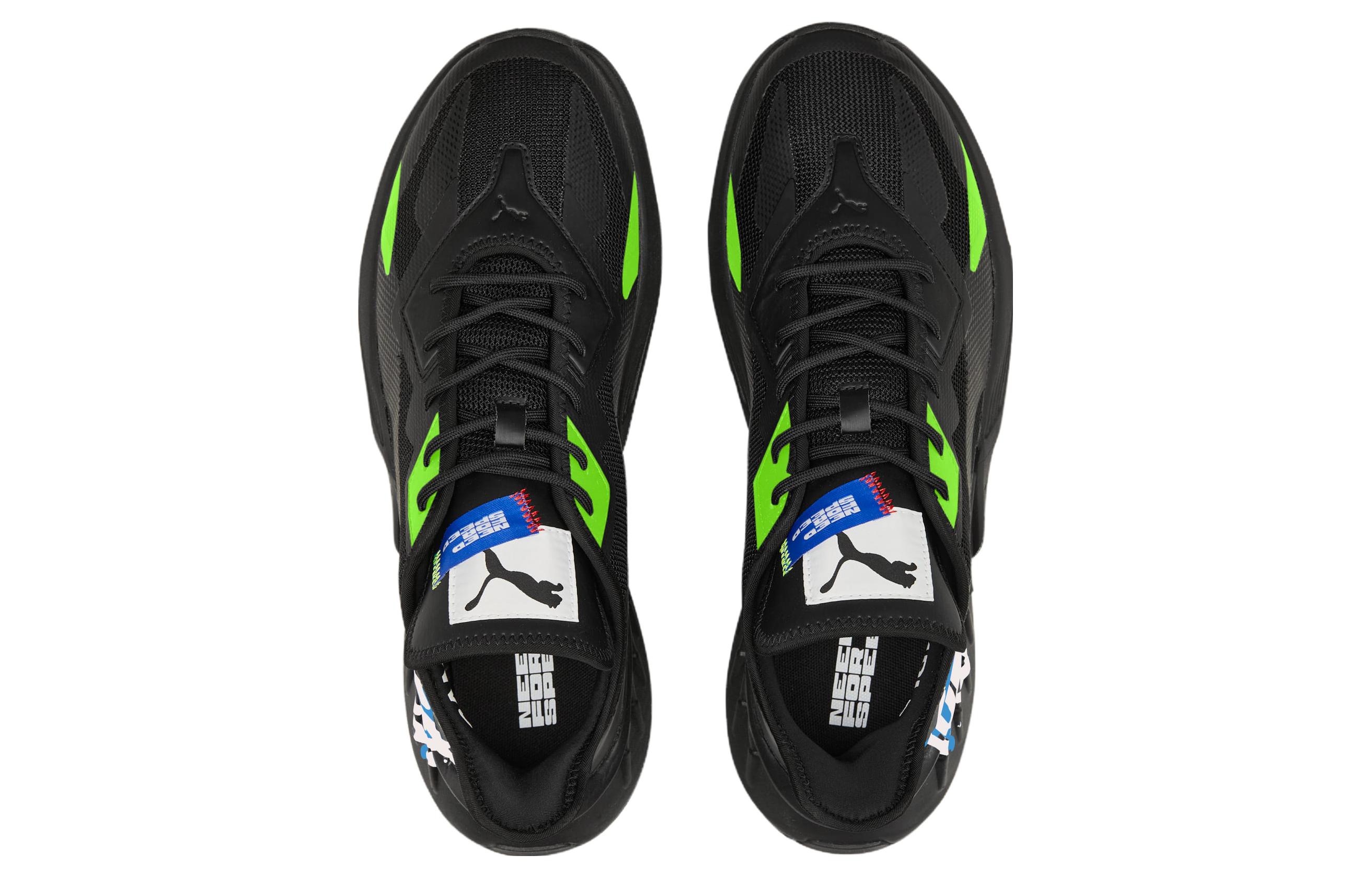 Shop Puma NFS x Maco SL ''Schwarz Grün Blau'' 307688-01