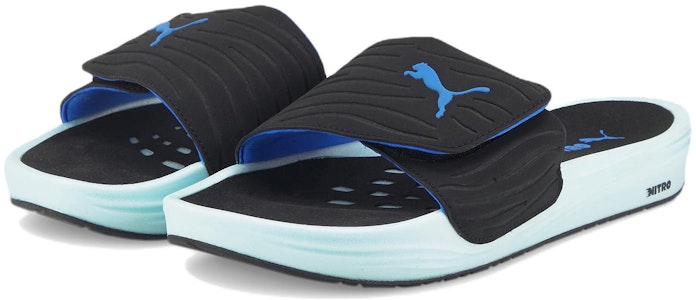 彪馬 Nitrocat V 運動拖鞋 黑藍 Lookbook 彪馬 Nitrocat V 運動拖鞋 黑藍