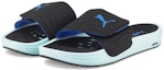 Lookbook Puma Nitrocat V 'Hitam Biru' 384263-01
