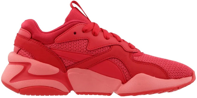 Puma Nova 混合網織系帶 紅色 運動鞋 Order Puma Nova 混合網織系帶 紅色 運動鞋