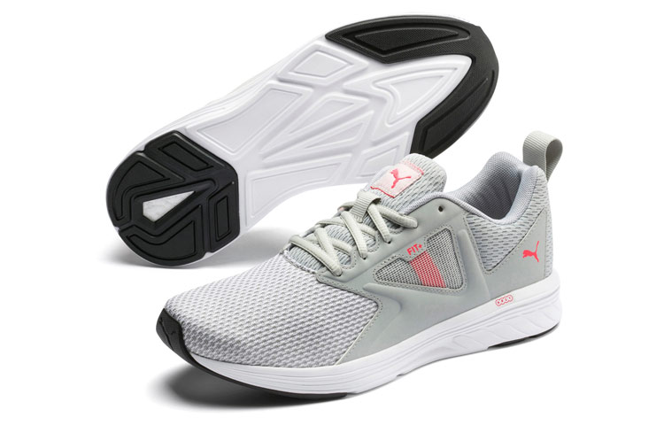Shop Puma Nrgy Asteroid Baskets Basses Running Gris 192804-11
