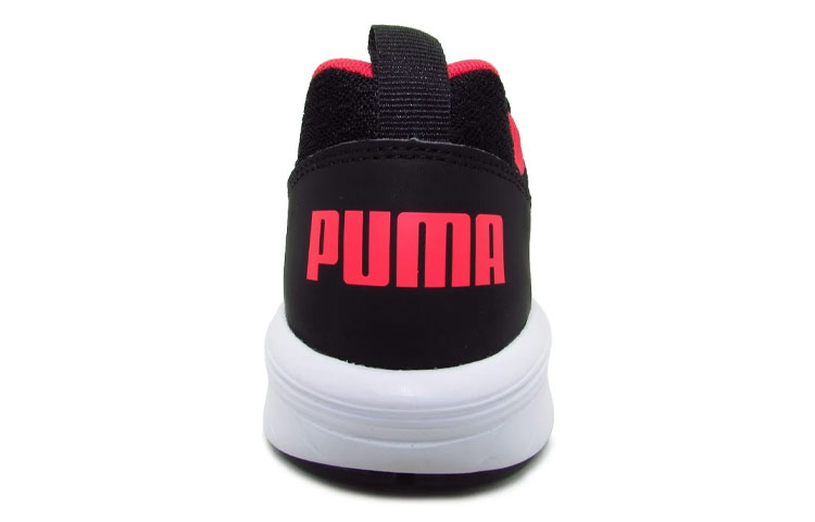 Shop Puma Nrgy Comet 黑粉色 低筒運動鞋