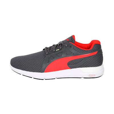 Puma Nrgy Dynamo Low Top Running Shoes Grey/Red/White