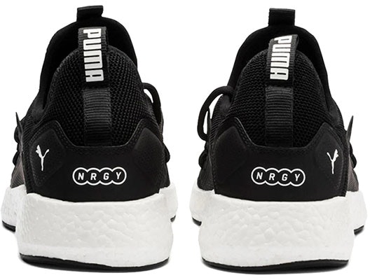プーマNRGY ネコロウ ランニングシューズ 黒/白 191068-01 Shop プーマNRGY ネコロウ ランニングシューズ 黒/白 191068-01
