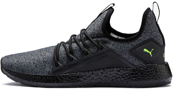 Puma Nrgy Neko Knit Kasut Lari Rendah Hitam/Hijau 191093-21 Buy Puma Nrgy Neko Knit Kasut Lari Rendah Hitam/Hijau 191093-21