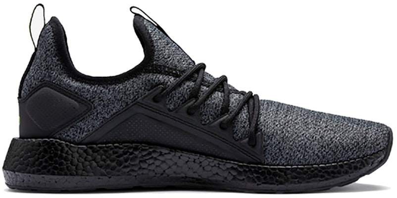 Puma Nrgy Neko Knit Low Top Running Shoes Black/Green 191093-21 Order Puma Nrgy Neko Knit Low Top Running Shoes Black/Green 191093-21