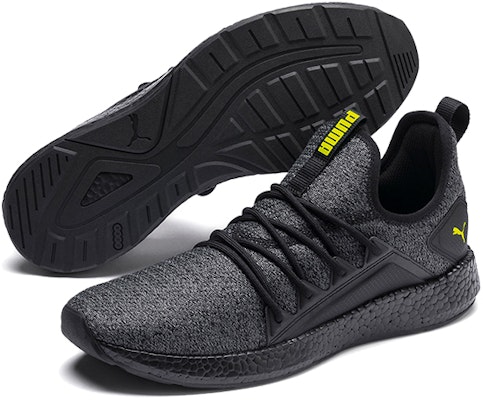 Puma Nrgy Neko Knit Low Top Running Shoes Black/Green 191093-21 Purchase Puma Nrgy Neko Knit Low Top Running Shoes Black/Green 191093-21
