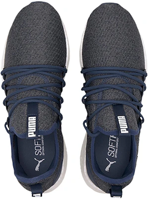 Puma Nrgy Neko Knit Lage Hardloopschoenen Grijs/Blauw/Wit 191093-25 Lookbook Puma Nrgy Neko Knit Lage Hardloopschoenen Grijs/Blauw/Wit 191093-25