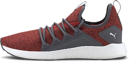Puma Nrgy Neko Knit Low Running Shoes Grey/Red 191093-24 Puma Nrgy Neko Knit Low Running Shoes Grey/Red 191093-24