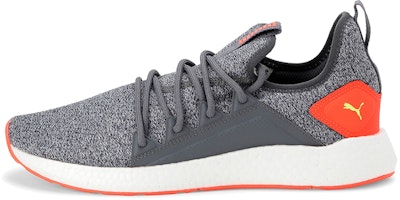 Puma Nrgy Neko Knit Low Running Shoes Grey/White/Orange 191093-20 Puma Nrgy Neko Knit Low Running Shoes Grey/White/Orange 191093-20