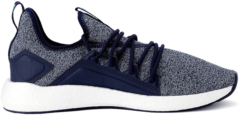 Puma Nrgy Neko Knit Low Running Shoes Navy 'Blue White Gray' 191093-22 Order Puma Nrgy Neko Knit Low Running Shoes Navy 'Blue White Gray' 191093-22