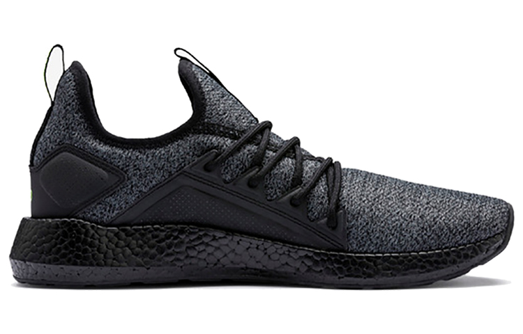Order Puma Nrgy Neko Knit Lage Hardloopschoenen Zwart/Groen 191093-21