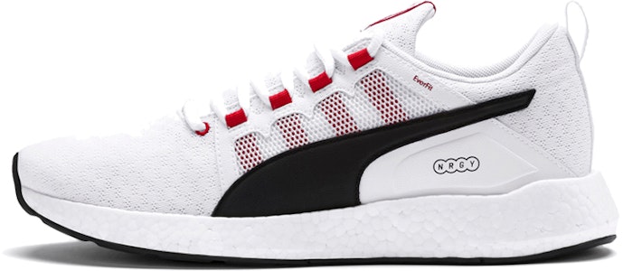 プーマ NRGY ネコ ターボ 白/黒/赤 ローカット 192520-04 Buy プーマ NRGY ネコ ターボ 白/黒/赤 ローカット 192520-04