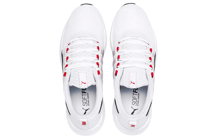 Lookbook Puma Nrgy Neko Turbo Wit/Zwart/Rood Lage Sneakers 192520-04