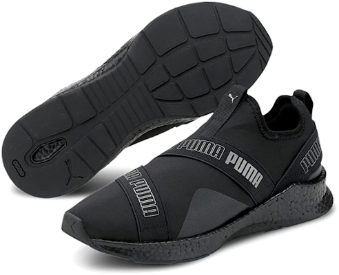 Puma Nrgy Star Slip-on Mesh Noir Baskets Basses 193917-05 Lookbook Puma Nrgy Star Slip-on Mesh Noir Baskets Basses 193917-05