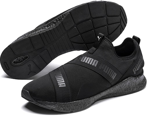 Puma Nrgy Star Slip-On Hitam Sepatu Olahraga Top Rendah 192755-05 Lookbook Puma Nrgy Star Slip-On Hitam Sepatu Olahraga Top Rendah 192755-05