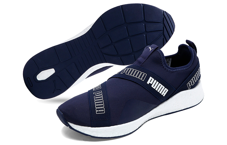 Purchase プーマ NRGY スター スリップオン メッシュ (青/白) 193917-01