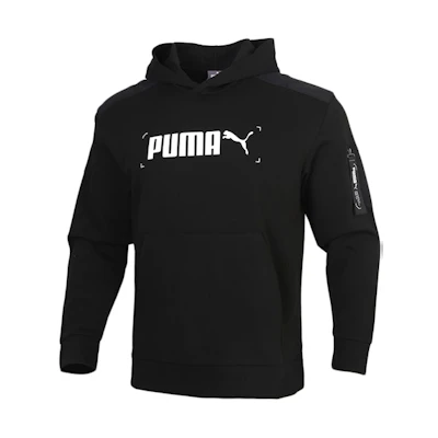 Puma Nu-tility Black Hoodie Casual American Style Sweatshirt 585248-01
