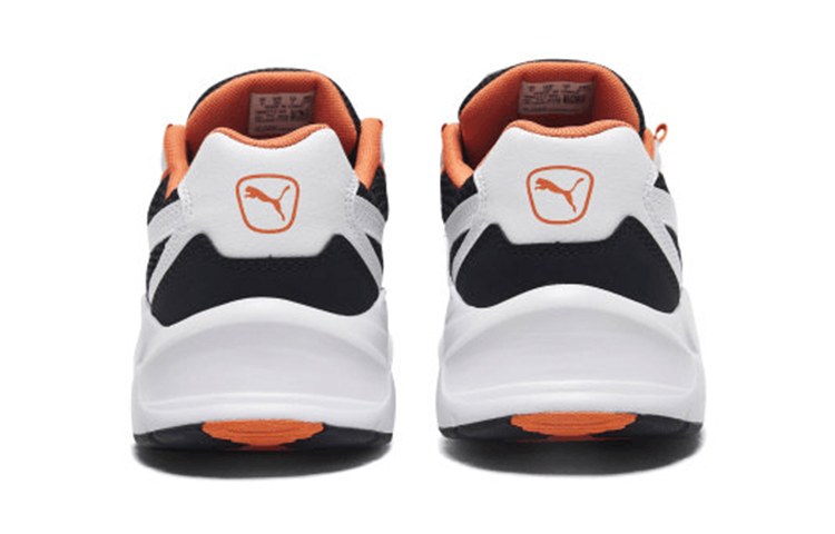 Shop プーマ ニュークリアス 黒白オレンジ 369777-04