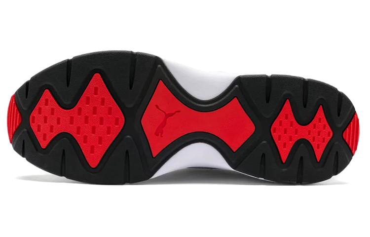 Details for Puma Nucleus Lux Blanco/Gris/Rojo Zapatillas Bajas 370481-04