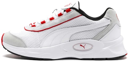 Puma Nucleus Lux Low Top White/Grey/Red 370481-04 Puma Nucleus Lux Low Top White/Grey/Red 370481-04