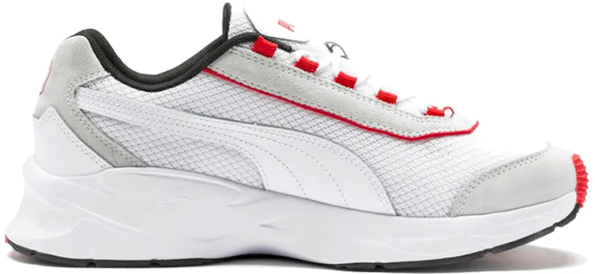 Puma Nucleus Lux Basse Blanc/Gris/Rouge 370481-04 Order Puma Nucleus Lux Basse Blanc/Gris/Rouge 370481-04