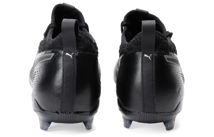 Shop Puma One2 Cuir FG Terrain Ferme ''Noir'' 104740-02