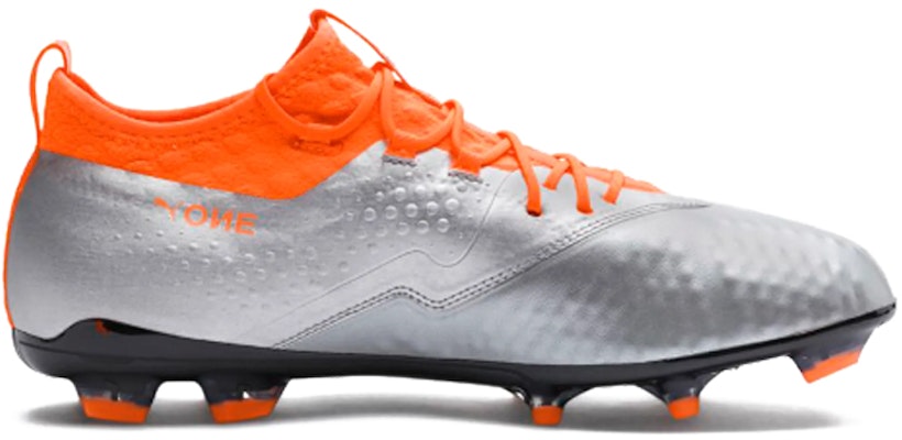 Puma One2 Leather FG Terreno Firme 'Plata Naranja Negro' 104740-01 Order Puma One2 Leather FG Terreno Firme 'Plata Naranja Negro' 104740-01