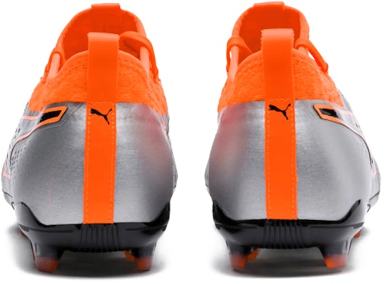 Puma One2 Leather FG Terreno Firme 'Plata Naranja Negro' 104740-01 Shop Puma One2 Leather FG Terreno Firme 'Plata Naranja Negro' 104740-01