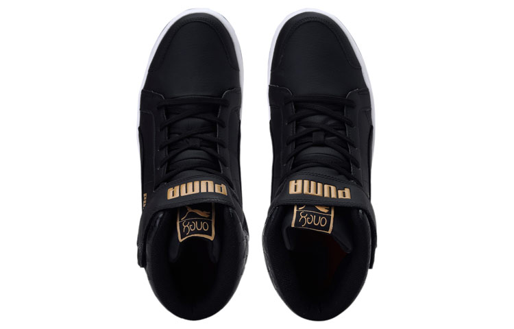 Shop Puma One8 Prime Mid V3 黑白 高筒板鞋