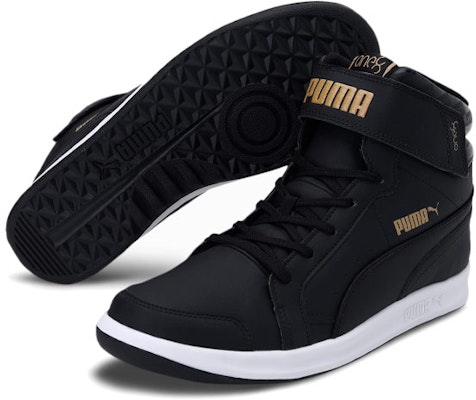 Puma One8 Prime Mid V3 High-Top Sneakers 'Black White' 380353-03 Lookbook Puma One8 Prime Mid V3 High-Top Sneakers 'Black White' 380353-03