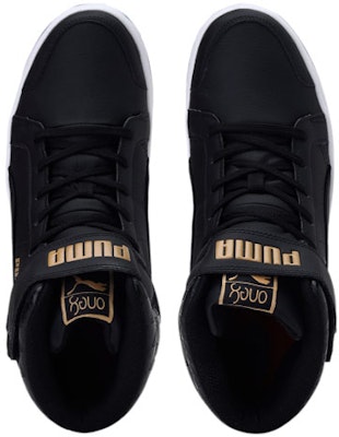 Puma One8 Prime Mid V3 High-Top Sneakers 'Black White' 380353-03 Shop Puma One8 Prime Mid V3 High-Top Sneakers 'Black White' 380353-03