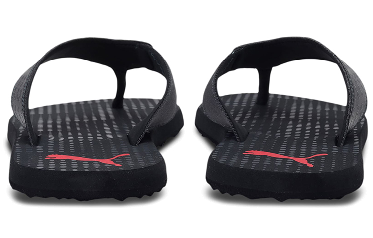 Shop Puma one8 Virat Kohli Breeze V5 IDP Slides 'Black Red' 383003-03