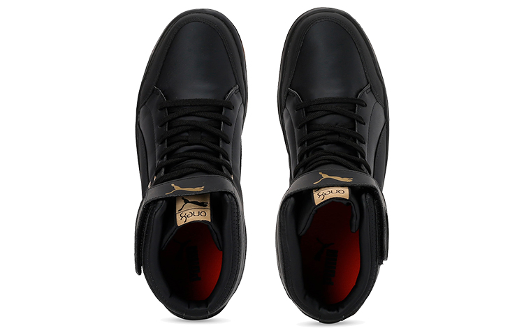 Lookbook Puma One8 x Prime Mid-top ''Schwarz Gold'' 371978-01
