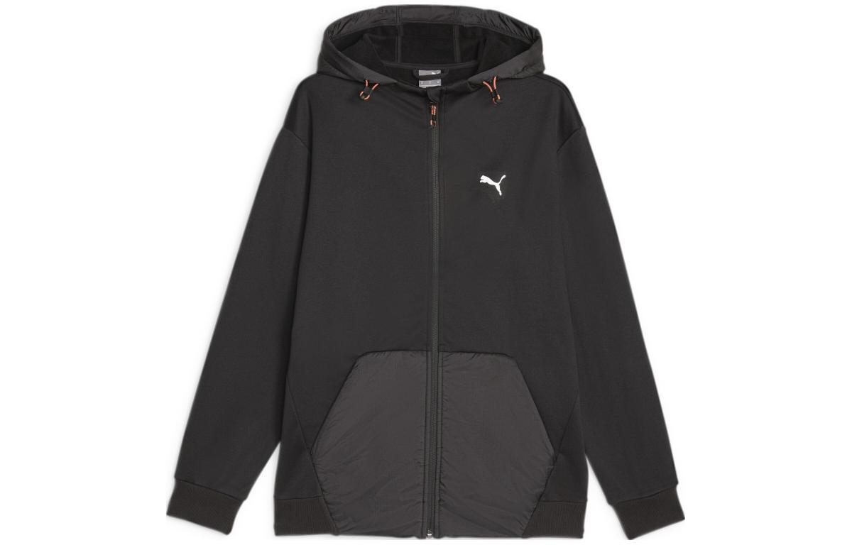 Puma Open Road Full-Zip Hoodie Black Jacket 675897-01