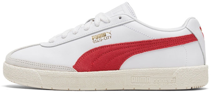 Puma Oslo-City Premium 'Putih Merah Menyala' 374800-02 Buy Puma Oslo-City Premium 'Putih Merah Menyala' 374800-02