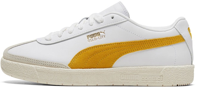 プーマ オスロシティ プレミアム "白×レモン" (Puma Oslo-City Premium "White x Lemon") 374800-01 Buy プーマ オスロシティ プレミアム "白×レモン" (Puma Oslo-City Premium "White x Lemon") 374800-01