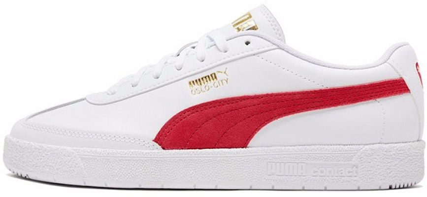 Puma Oslo-City Casual Board Shoes White/Red 374976-05 Buy Puma Oslo-City Casual Board Shoes White/Red 374976-05