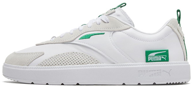 プーマ オスロ プロ クリーン 白/緑 373001-01 Buy プーマ オスロ プロ クリーン 白/緑 373001-01