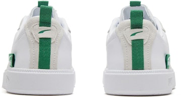 PUMA Oslo Pro Clean 潮流運動 低筒 滑板鞋 男女同款 白綠 Shop PUMA Oslo Pro Clean 潮流運動 低筒 滑板鞋 男女同款 白綠