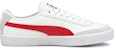 Puma Oslo Vulc CVS Kasut Kasual Putih/Merah 374978-04