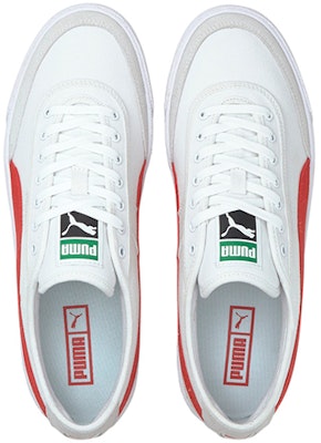 Puma Oslo Vulc CVS Casual Shoes White/Red 374978-04 Lookbook Puma Oslo Vulc CVS Casual Shoes White/Red 374978-04