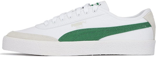 Puma Oslo Vulc CVS Shoes White/Green 374978-03 Puma Oslo Vulc CVS Shoes White/Green 374978-03