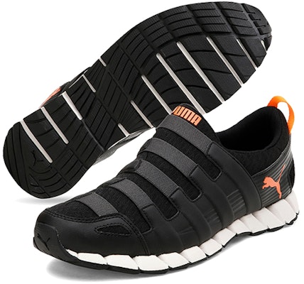 Puma Osu V4 Fm 耐磨低筒跑步鞋 黑橙白 Purchase Puma Osu V4 Fm 耐磨低筒跑步鞋 黑橙白