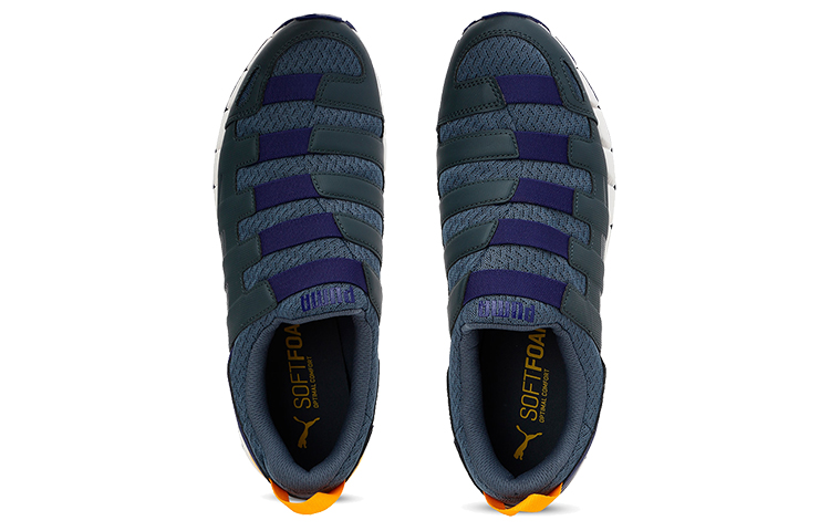 Lookbook Puma Osu V4 Fm Grau Lila Gelb Low Tops ''Gelb Lila Grau'' 193581-01