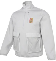 Puma Outdoor Utility Windbreaker Jacket Light Gray 531449-09 Puma Outdoor Utility Windbreaker Jacket Light Gray 531449-09