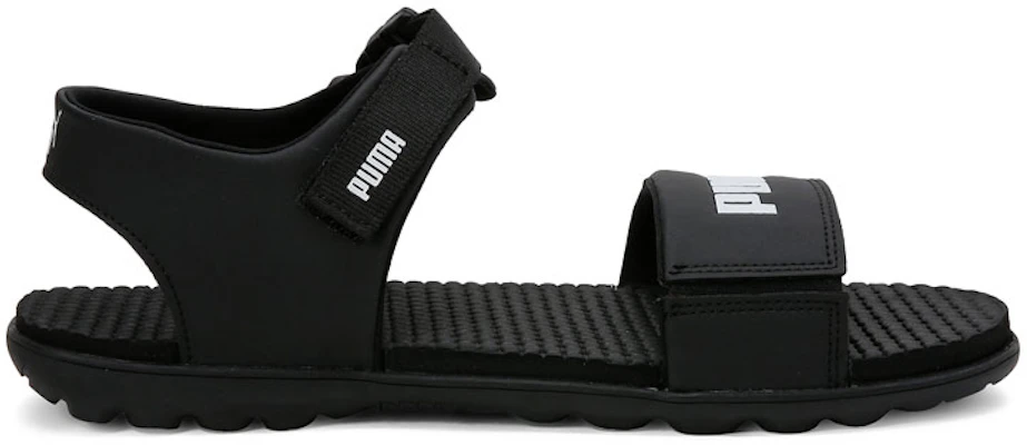Puma Outstretch ''Magic Tape Open-Teen Platte Sports Sandalen Zwart'' 373643-02 Order Puma Outstretch ''Magic Tape Open-Teen Platte Sports Sandalen Zwart'' 373643-02