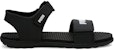 Puma Outstretch 'Selipar Sukan Tapak Kaki Peep-Tumit Magic Hitam' 373643-02