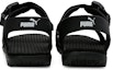 Shop Puma Outstretch 'Selipar Sukan Tapak Kaki Peep-Tumit Magic Hitam' 373643-02
